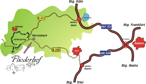 Eifelkarte